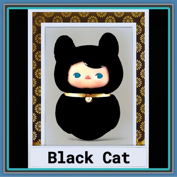Pop Mart Pucky Roly-Poly Kitty - Black Cat - Picture 16 of 16